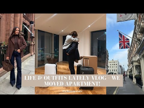 life & outfits lately | we moved apartments, work events & a trip for Ol's 30th