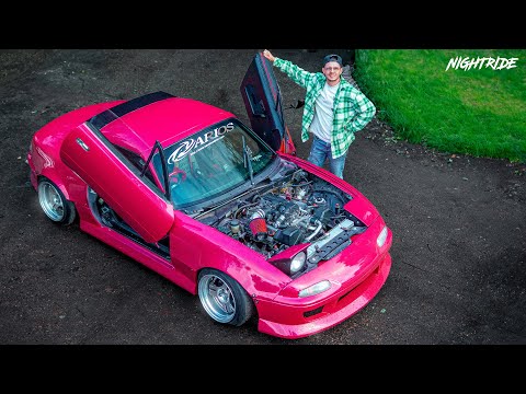 My Mazda Miata V8 - THE FINAL STAGE | Nightride