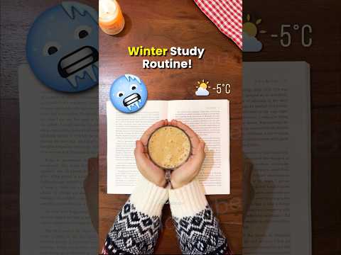 How to Study in Winters โ๏ธ Without Feeling Sleepy ๐ฅ| #studytips #studymotivation #exam #motivation