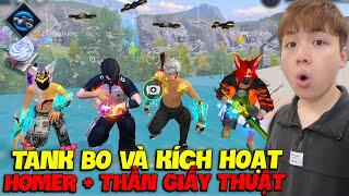 Supi Tank Bo Kết Hợp Homer Và Thần Giấy Thuật Cân 4 Quét Sạch Team Địch Trong Chớp Mắt 100% Thắng