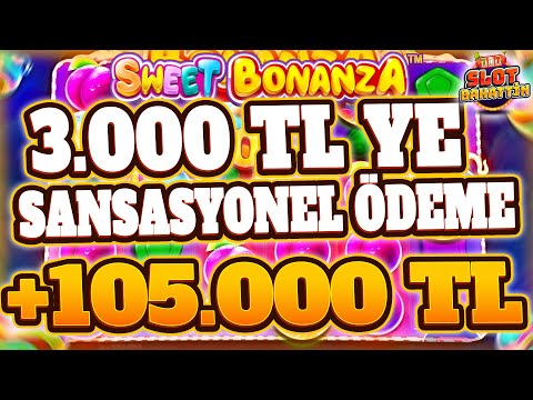 SWEET BONANZA KÜÇÜK KASA 🍭 3.000 TL KÜÇÜK KASA İLE NASIL OYNANIR ? | SLOT OYUNLARI KÜÇÜK KASA