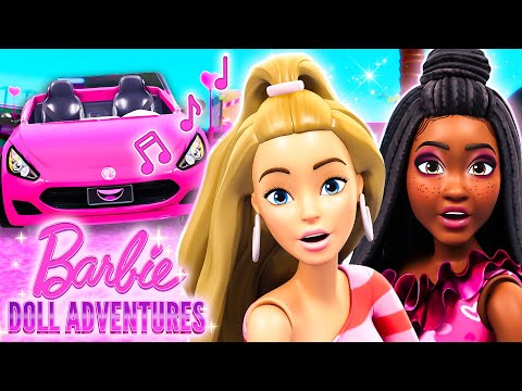 Barbie's SINGING CAR!? Perfect Harmony! | Barbie Doll Adventures S2 E4 | Clip