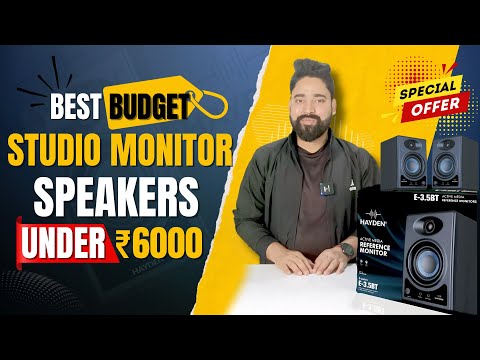 Best Budget Studio Monitor Speakers in India 2025 🔊🎶 | Hayden Audio E 3 5 BT