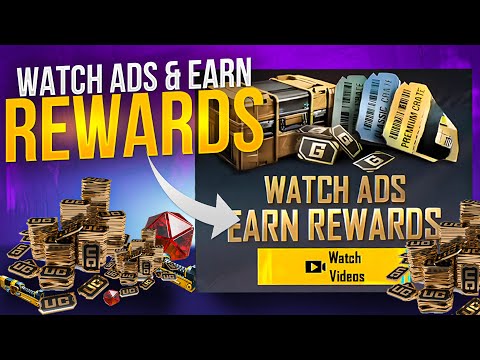 OMG 😱 Watch Ads & Earn Free Uc rewards 🔥 3.0 Update New Features || Free Mini Materials & Crystals