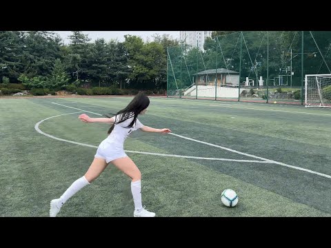 슈팅훈련 (프리킥 | 감아차기 | 무회전)