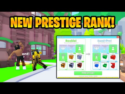 New Prestige Rank! My Restaurant!