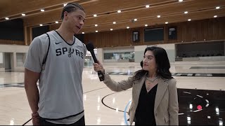 Courtside chat: one-on-one with San Antonio Spur Carter Bryant