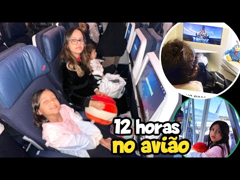 12 HORAS no AVIÃO: OLHA o que aconteceu VOLTANDO para PARIS 🇫🇷✈️😱