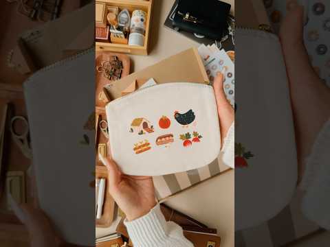 cozy stationery unboxing 😌 #plannergoodies #stationery