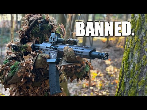 Banned From Airsoft 😭 (Wolverine hpa Gen-12 Auto Shotgun)