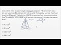 Volume and Dimensions of Pyramids
