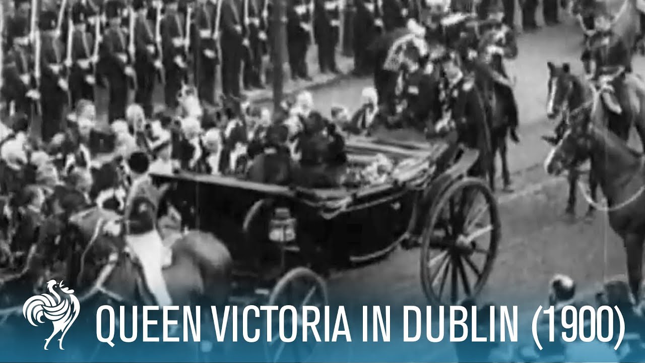 Queen Victoria In Dublin (Rare Footage From 1900) | British Pathé