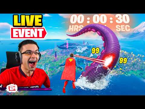 NickEh30 reacts to Fortnite's Kraken Event! (ft. Ninja)