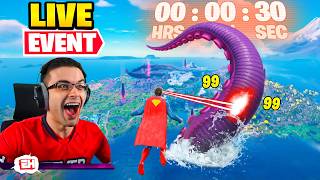 NickEh30 reacts to Fortnite's Kraken Event! (ft. Ninja)