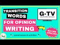 Using Transition Words in Opinion Essays