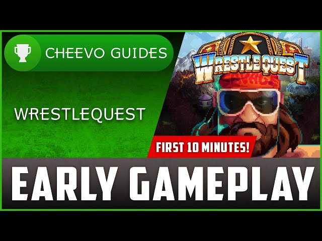 WrestleQuest - First 10 Minutes *Early Gameplay*