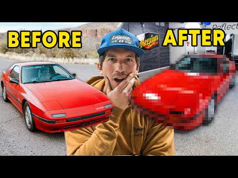 Making My Original 40 Year Old RX7 BRAND NEW! *Full Transformation!*