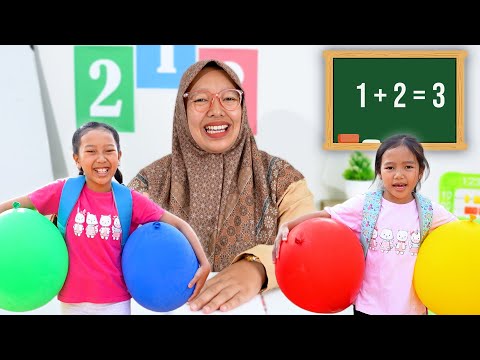 Keysha Sheena dan Cerita di Sekolah Dapat Hadiah Balon