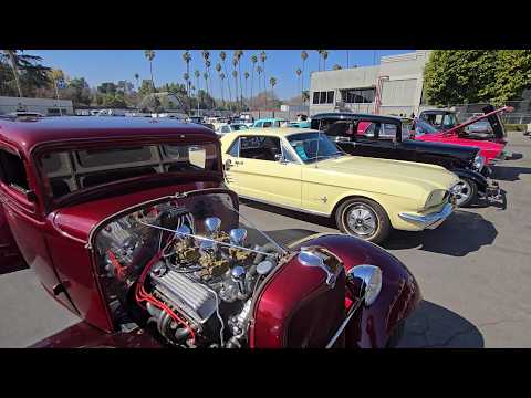 2025 classic car show (Pomona) Grand National Roadster show Granddaddy Drive-in 100s of classic cars