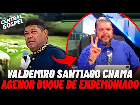 VALDEMIRO SANTIAGO CONFRONTA AGENOR DUQUE DURANTE CULTO ( AGENOR DUQUE X VALDEMIRO SANTIAGO )