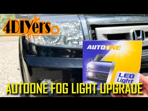 Review: AUTOONE H11 LED Fog Light Upgrade on a Honda Pilot