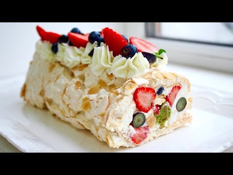 МЕРЕНГОВЫЙ РУЛЕТ с ФИШКОЙ !!! ОН ПРЕКРАСНЫЙ !!!