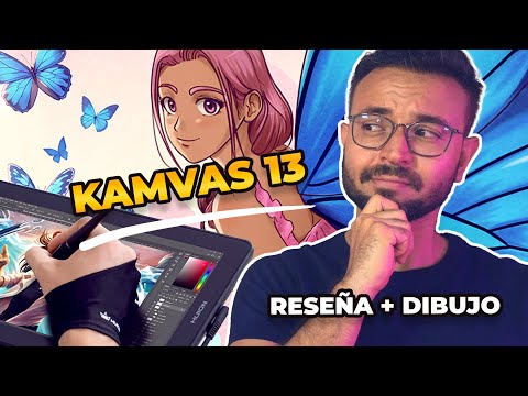 Huion Kamvas 13 - Reseña + Dibujo🧑‍🎨✍️ #huion