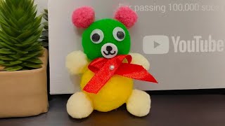 How to make teddy bear 🧸 step by step || Easy craft ideas #craft