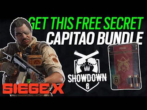 Free Secret Capitao Bundle in Showdown Event - 6News - Rainbow Six Siege X