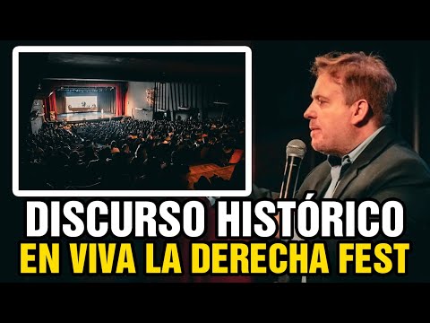 💥 Histórico DISCURSO de Nicolás Márquez en el VIVA LA DERECHA FEST