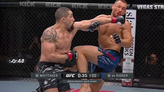 Robert Whittaker vs Reinier de Ridder - FULL FIGHT RECAP