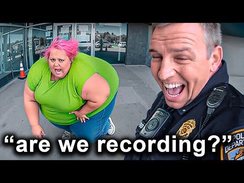 When Karen Is So Ridiculous Even The Cops Start Laughing