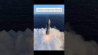 Starship Indian Ocean splashdown!