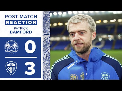 I haven’t scored a better goal | Patrick Bamford | Peterborough United 0-3 Leeds United