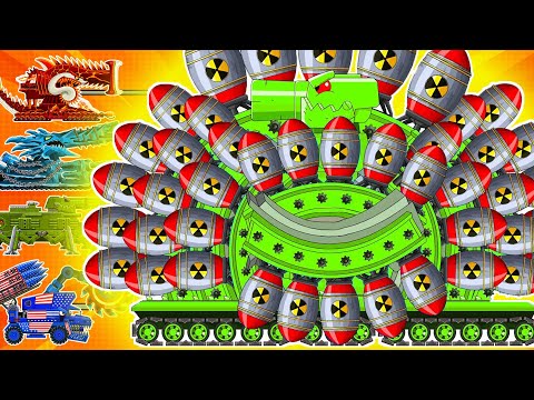 KV44 NUCLEAR DIAMOND The Most POWERFUL Tank Ever ? - Cartoons about tank