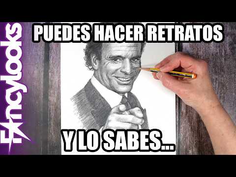 Tú puedes Dibujar retratos 3/4: Julio Iglesias