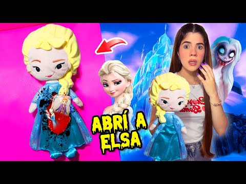 ABRÍ un PELUCHE de Elsa de FROZEN y me AMENAZÓ💀❄️ | Ani Cat😻