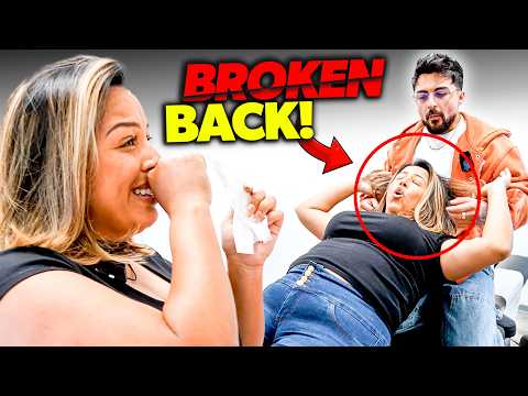 HARD PREGNANCY BROKE THIS MOM'S BACK! 😭 | Asmr Chiropractic Adjustment Pain Relief | Dr Avram