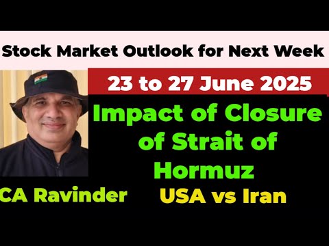 Stock Market Outlook for Next Week: 23 to 27 June 2024 : Strait of Hormuz by CA Ravinder Vats