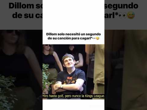 Dillom necesita solo 1 segundo para cagarl* 😂 #dillom