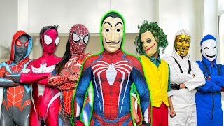 Lính Đỏ Tham Gia Lớp Học Bí Mật Của Siêu Nhân Nhện, Để Làm Người Tốt || Tổng Hợp Video Hành Động