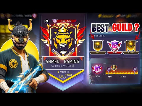 Best Free Fire Guild 😱 I Gifted 10,000 Diamonds to my Guild members 😳 - Garena Free Fire