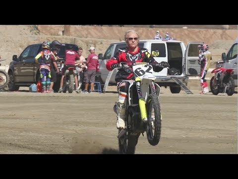 80 YEAR OLD GRANDPA EARL SHREDS DIRT BIKE