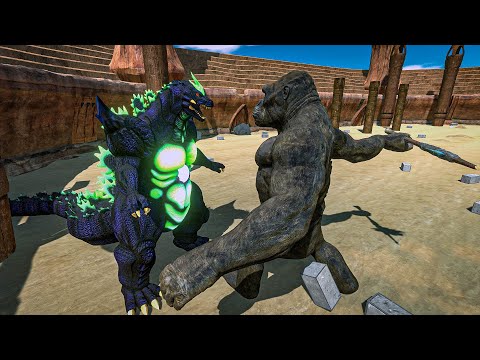 King Kong vs Godzilla Batalla epica - Animal Revolt Battle Simulator