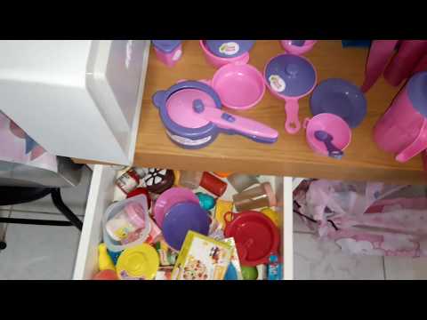 Arrumando minha cozinha de papelão atualizada