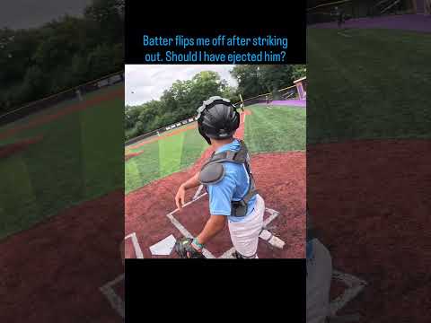 #18u lucky for him I didn’t notice #baseball #sports #umpire #michigan
