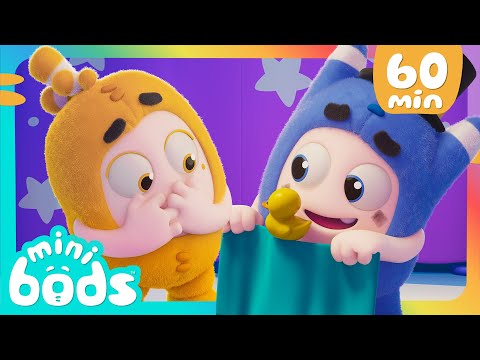 Magic Show Spoiler! | 60 Minutes of Minibods | Funny Preschool Cartoons for Toddlers