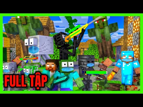 [ Lớp Học Quái Vật ] ĐẠI DỊCH ZOMBIE #1 ( PHẦN 2 ) Full Tập | Minecraft Animation