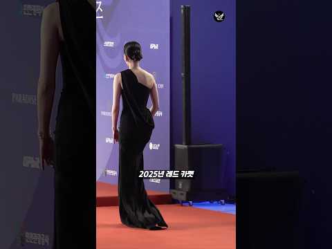 2025년 보정없는 레드 카펫 드레스 대전