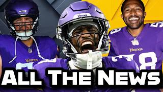 Jordan Addison Gets 5th Year Option. Updates on more players and a Vikings Mock Draft!